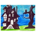 thumbnail image 1 of Betsy Drake PM1041 Haunted House Place Mat - Set of 4, 1 of 1