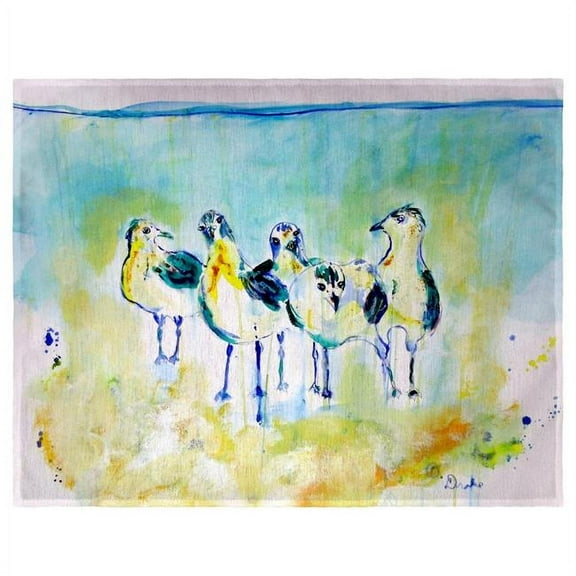 Betsy Drake PM1136 Abstract Gulls II Place Mat - Set of 4
