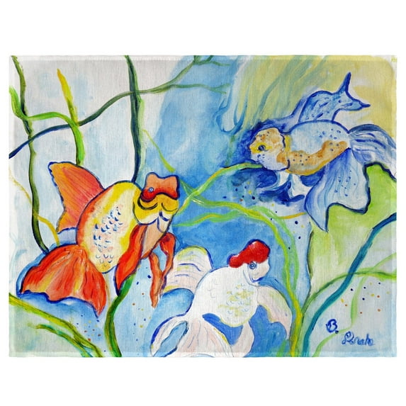 Betsy Drake Interiors Fantails II Place Mat Set of 4