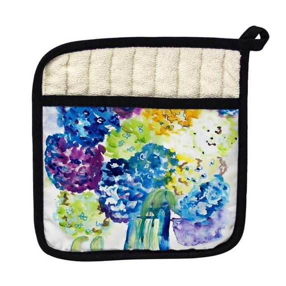 Betsy Drake PT022 Betsys Hydrangea Pot Holder