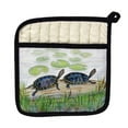 thumbnail image 1 of Betsy Drake PT045 Two Turtles Pot Holder, 1 of 1