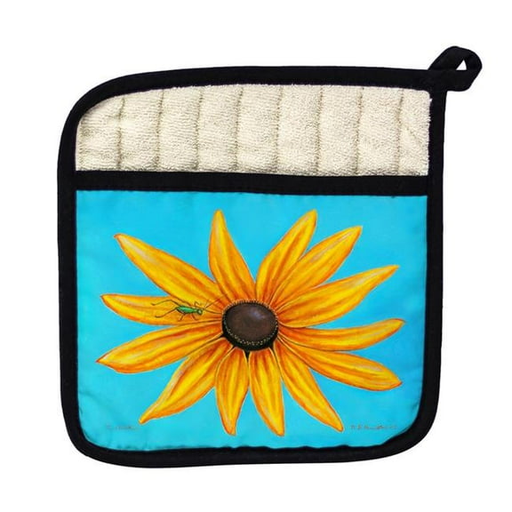 Betsy Drake PT047A Black-Eyed Susan Pot Holder