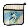 thumbnail image 1 of Betsy Drake PT1023 White Ibis Pot Holder, 1 of 2