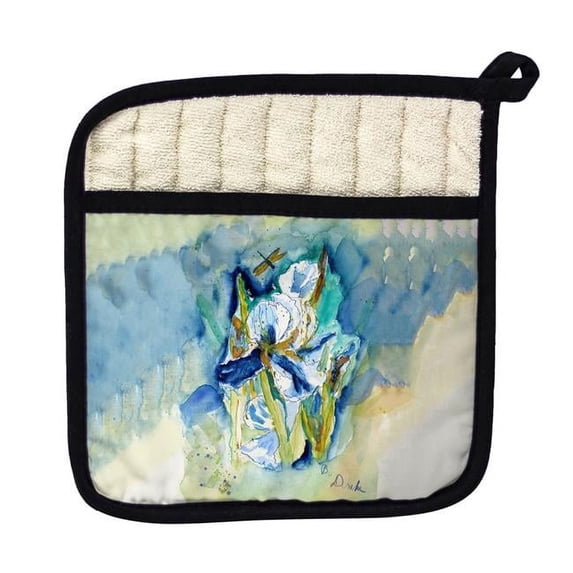 Betsy Drake PT1023 White Ibis Pot Holder
