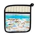thumbnail image 1 of Betsy Drake PT1089 Seven Sanderlings Pot Holder, 1 of 1