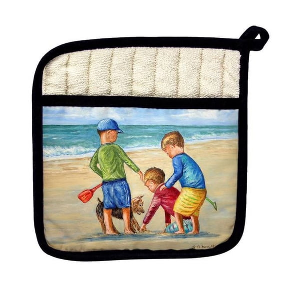 Betsy Drake PT1150 Buried Treasure Pot Holder
