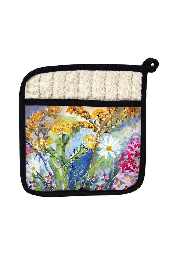 PT166 Wild Flowers Pot Holder