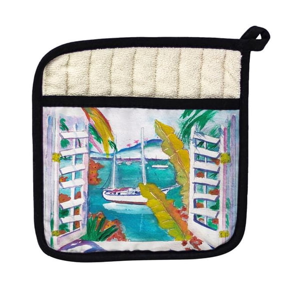 Betsy Drake PT264 Bay View Pot Holder