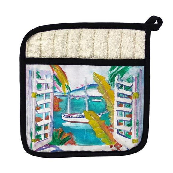 Betsy Drake PT264 Bay View Pot Holder