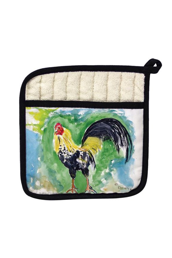 PT449 Bantam Rooster Pot Holder