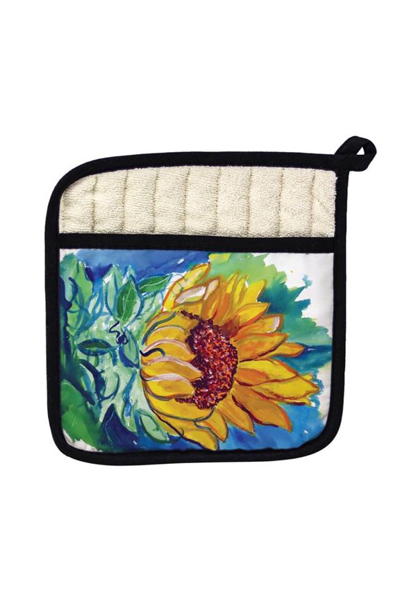 PT544 Windy Sunflower Pot Holder