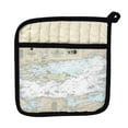 thumbnail image 1 of Betsy Drake PT796 St Lawrence River - Goose Bay to Chippeway Bay, NY Nautical Map Pot Holder, 1 of 1