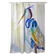 thumbnail image 1 of Betsy Drake SH1006 Watercolor Heron Shower Curtain, 1 of 1