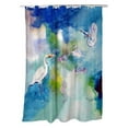 thumbnail image 1 of Betsy Drake SH1047 Three Egrets Shower Curtain, 1 of 1