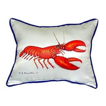 Betsy Drake SN081R 11 x 14 in. Red Lobster Small Indoor & Outdoor Pillow