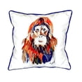 thumbnail image 1 of Betsy Drake SN099 12 x 12 in. Orangutan Small Indoor & Outdoor Pillow, 1 of 2