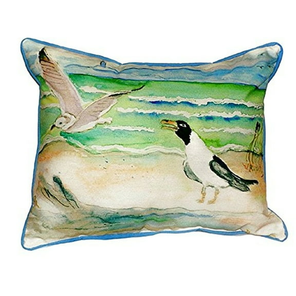 Seagulls Small Indoor/Outdoor Pillow 11x14