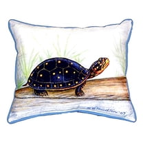 Betsy Drake SN286 11 x 14 in. Spotted Turtle Small Indoor & Outdoor Pillow