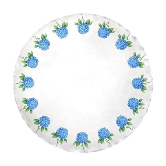Betsy Drake TR988 58 in. Dicks Hydrangea Table Cloth