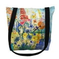 thumbnail image 1 of Betsy Drake TY1418M 16 x 16 in. Frog & Garden Tote Bag - Medium, 1 of 1