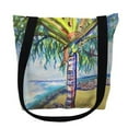 thumbnail image 1 of Tall Palm Small Tote Bag 13x13 13 inches x 13 inches, 1 of 1
