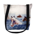 thumbnail image 1 of Betsy Drake TY151S 13 x 13 in. Chincoteague Ponies Small Tote Bag, 1 of 1