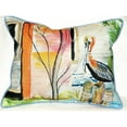 thumbnail image 1 of Betsy Drake ZP036 20 x 24 in. Betsys Pelican Extra Large Zippered Pillow, 1 of 4