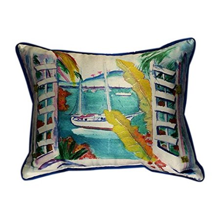 Betsy Drake ZP264 Bay View Throw Pillow- 20 x 24 in.