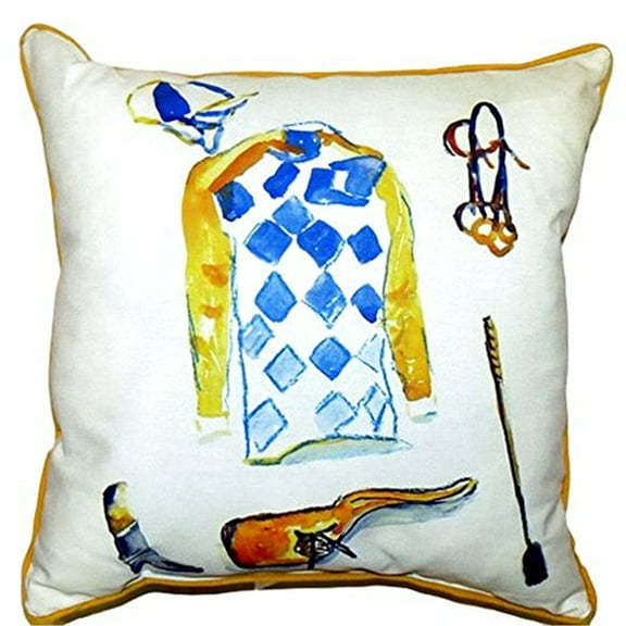 Betsy Drake ZP347 22 x 22 in. Racing Gear Extra Large Zippered Pillow