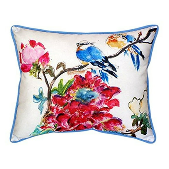 Betsy Drake ZP425 Camelia Indoor & Outdoor Throw Pillow- 20 x 24 in.