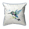 thumbnail image 1 of Betsy Drake ZP635 22 x 22 in. Green Hummingbird Extra Large Pillow, 1 of 1