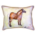 thumbnail image 1 of Betsy Drake ZP935 Shetland Pony Indoor & Outdoor Throw Pillow- 20 x 24 in., 1 of 3
