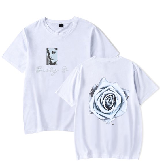 Betsy G a dragonfly and a rose T-shirts Merch  Popular Graphics sided Print Round Neck Unisex Trendy Casual Short Sleeve T-Shirt Top