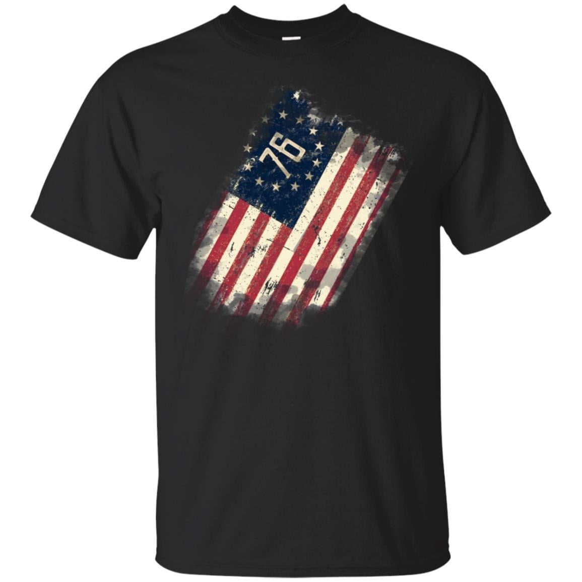 Betsy Old Glory American Ross USA Flag T-Shirt 13 Colonies T-Shirt ...