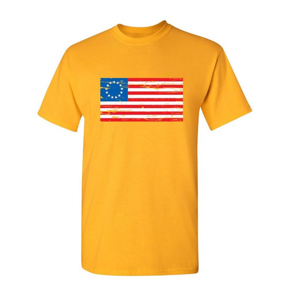 Betsy Rose Flag Sarcastic Humor Graphic Novelty Funny T Shirt