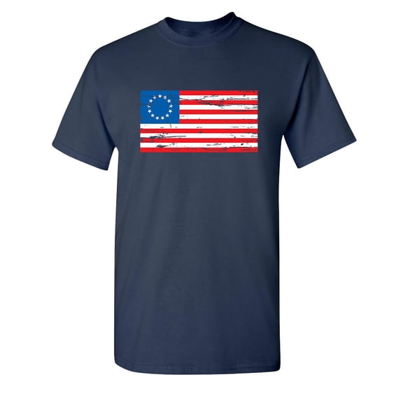 Betsy Rose Flag Sarcastic Humor Graphic Novelty Funny T Shirt