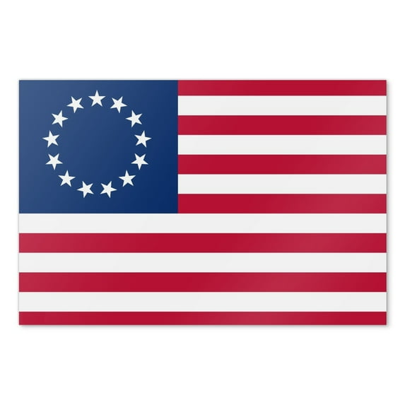 Betsy Ross 1776 American Flag Home Business Office Sign