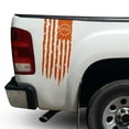 thumbnail image 1 of Betsy Ross Flag 1776 Distressed American USA US Flag Rear Truck Bed Vinyl Decal Sticker fits Most Pickup Trucks EUA Flag Rear Graphic Founding Fathers Flag 13 Stars (11" x 25", Orange), 1 of 8