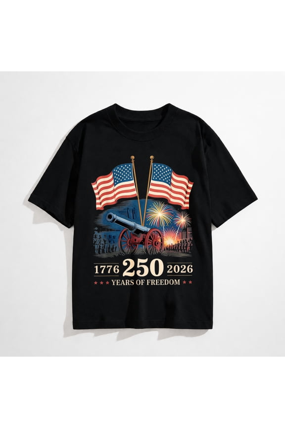Betsy Ross Flag 250 Years of Freedom Mens T-Shirt