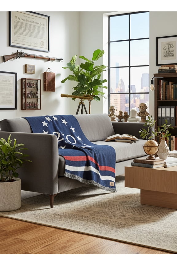 Betsy Ross Ring American Heritage Circle Stars Ring Patriotic Minimalist Design Historic USA Flag Inspired Gift for History Lover