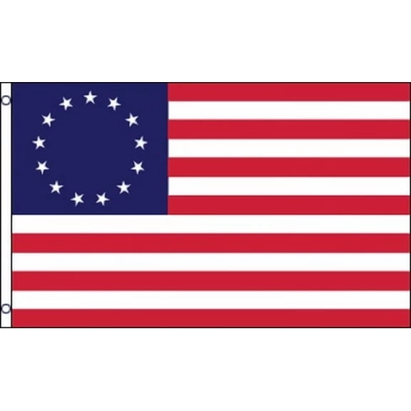 Betsy Ross Us Flag 3X5 13 Stars Stripes American Revolutionary War United States
