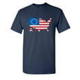 thumbnail image 1 of Betsy Ross Usa Shaped Flag Funny Hilarious Graphic Tees For Christmas Anniversary Birthday Gift Premium T Shirt Adult Humor Sarcastic Novelty Tshirt, 1 of 5