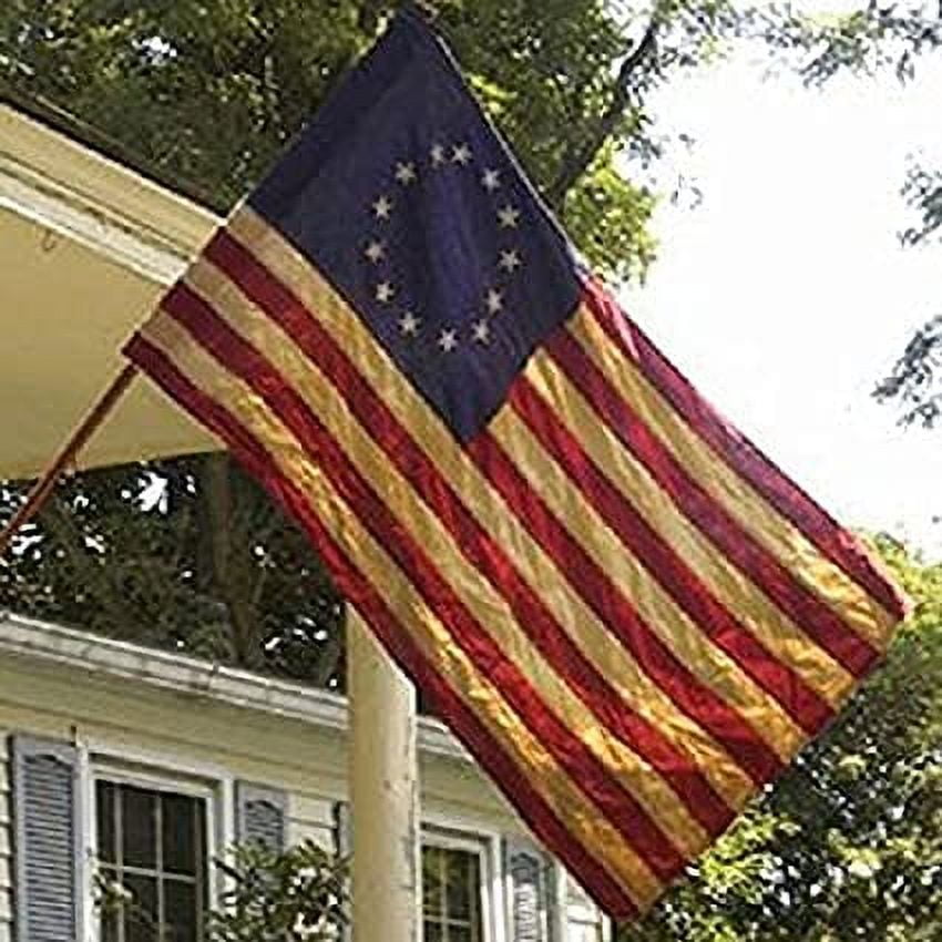 Betsy Ross's Dream: A Primitive 13-Star American Flag