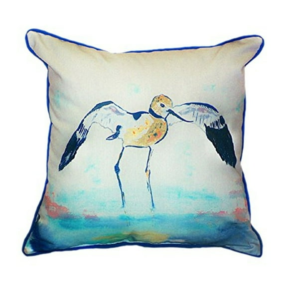 Betsy's Avocet Large Indoor/Outdoor Pillow 18x18