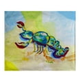 thumbnail image 1 of Betsydrake BK1137 Colorful Lobster Throw, 1 of 1