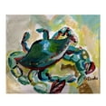 thumbnail image 1 of Betsydrake BK1166 Colorful Crab Throw, 1 of 1