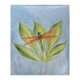 thumbnail image 1 of Betsydrake BK299 50 x 60 in. Dicks Dragonfly Fleece Blanket, 1 of 1