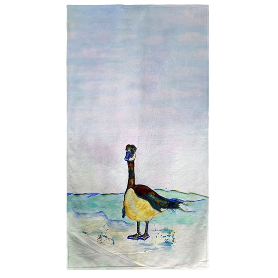 Betsydrake BT1163 30 x 50 in. Betsys Goose Beach Towel