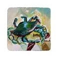 thumbnail image 1 of Betsydrake CT1166 Colorful Crab Coaster - Set of 4, 1 of 1
