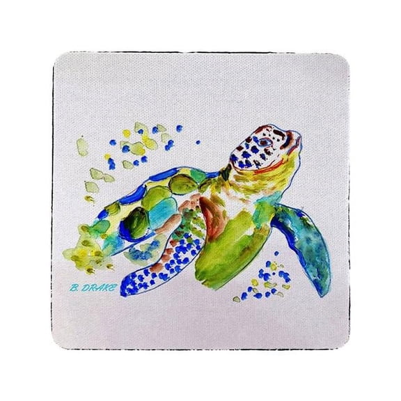 Betsydrake CT1170 Baby Sea Turtle Coaster - Set of 4